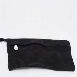 Pre Owned Maison Martin Margiela Black Suede Hobo