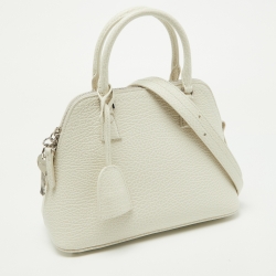 Maison Martin Margiela Grey Leather Dome Bag