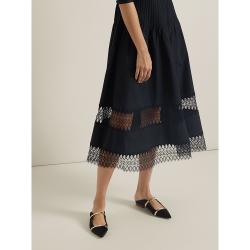 Pre Owned حذاء سليبرز مالون سولييه ساتان مورين أسود مقاس IT 36.5