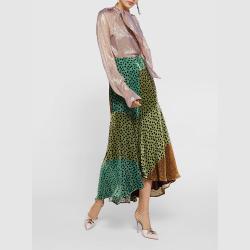 Pre Owned Malone Souliers Pink Josephine Elaphe Lace-Up Pumps Size IT 36