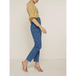 Pre Owned Malone Souliers Pink Laney Metallic Leather and Satin Mules Size IT 38.5