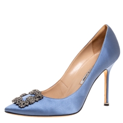 pale blue pumps