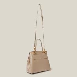 Pre Owned Mansur Gavriel Grey Mini Lady Leather Shoulder Bag One Size