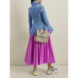 Pre Owned Mansur Gavriel Grey Mini Lady Leather Shoulder Bag One Size