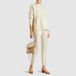 Pre Owned Mansur Gavriel Brown Slingback Lambskin Pumps IT 40