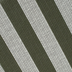 Pre Owned Mansur Gavriel Green/Off white Striped Circle Crossbody Bag