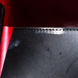 Pre Owned Mansur Gavriel Black Leather Lady Top Handle Bag