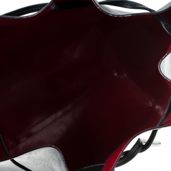 Pre Owned Mansur Gavriel Black Leather Bucket Bag 