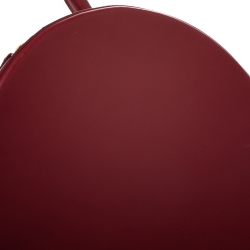 Mansur Gavriel Red Leather Circle Satchel