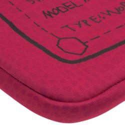 Marc by Marc Jacobs Pink 13" Trompe l'Oeil Croc-Print Laptop Case