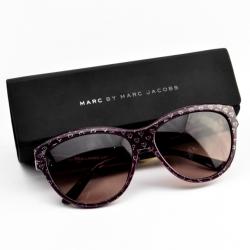 Pre Owned Marc by Marc Jacobs MJ280 Heart Print Woman Sunglasses