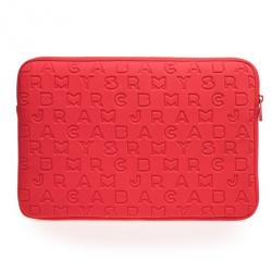 Marc by Marc Jacobs Red Dreamy Logo 11 Laptop Case