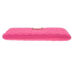 Pre Owned Marc by Marc Jacobs Pink Dreamy Logo Laptop Case