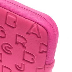 Pre Owned Marc by Marc Jacobs Pink Dreamy Logo Laptop Case