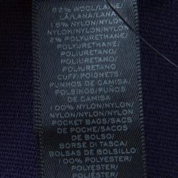 Marc By Marc Jacobs Indigo Drop Waist Zip Detail Sweatshirt Dress M