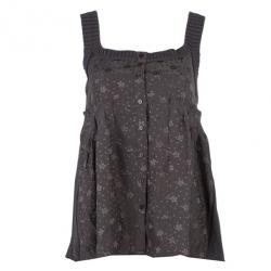 Marc by Marc Jacobs Brown Rib Trimming Tank Top M