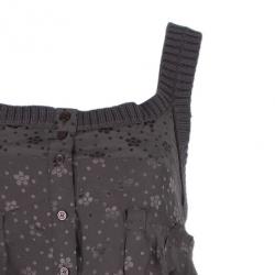 Marc by Marc Jacobs Brown Rib Trimming Tank Top M
