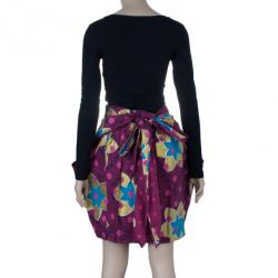 مملوكة مسبقًا تنورة مارك باي مارك جاكوبس البنفسجي الموردة M