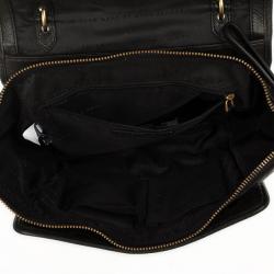 Pre Owned Marc by Marc Jacobs Flipping Dots Black Top Handle Bag