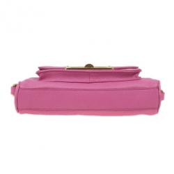 Pre Owned Marc by Marc Jacobs Pink Leather Small Crossbody Bag