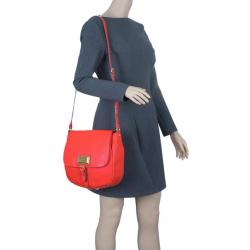 مملوكة مسبقًا Marc by Marc Jacobs Pink Leather Diva Crossbody