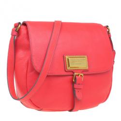 مملوكة مسبقًا Marc by Marc Jacobs Pink Leather Diva Crossbody