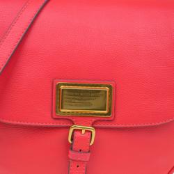مملوكة مسبقًا Marc by Marc Jacobs Pink Leather Diva Crossbody