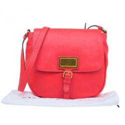 مملوكة مسبقًا Marc by Marc Jacobs Pink Leather Diva Crossbody