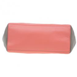 مملوكة مسبقًا Marc by Marc Jacobs Rose Leather What's The T Two-Tone Tote