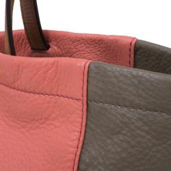 مملوكة مسبقًا Marc by Marc Jacobs Rose Leather What's The T Two-Tone Tote