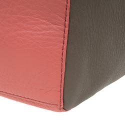 مملوكة مسبقًا Marc by Marc Jacobs Rose Leather What's The T Two-Tone Tote