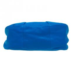 Pre Owned Marc by Marc Jacobs Blue Leather Marchive Messenger Bag