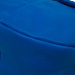 Pre Owned Marc by Marc Jacobs Blue Leather Marchive Messenger Bag