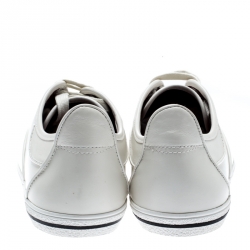 Pre Owned حذاء رياضي مارك باي مارك جاكوبس منخفض من أعلى غرينيتش جلد أبيض مقاس 38