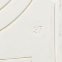 Pre Owned Marc by Marc Jacobs Blue Python Embossed Leather Broome Sneakers Size 37