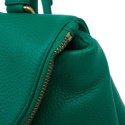Marc by Marc Jacobs Green Classic Q Mariska Leather Backpack