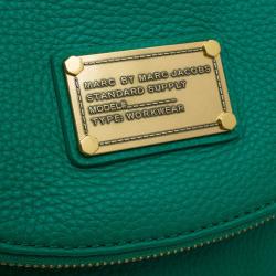 Marc by Marc Jacobs Green Classic Q Mariska Leather Backpack