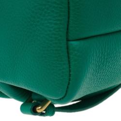 Marc by Marc Jacobs Green Classic Q Mariska Leather Backpack