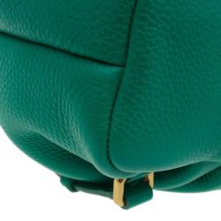 Marc by Marc Jacobs Green Classic Q Mariska Leather Backpack