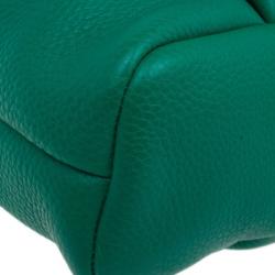 Marc by Marc Jacobs Green Classic Q Mariska Leather Backpack