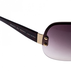 Marc by Marc Jacobs Brown Gradient MMJ 001/S Shield Sunglasses