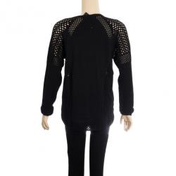 Pre Owned Marc by Marc Jacobs Black Button Down Cardigan M