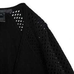 Pre Owned Marc by Marc Jacobs Black Button Down Cardigan M