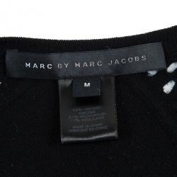 Pre Owned Marc by Marc Jacobs Black Button Down Cardigan M