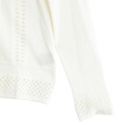 Pre Owned Marc by Marc Jacobs White Button Down Cardigan S