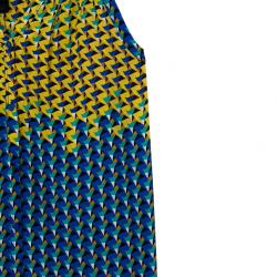 Pre Owned Marc by Marc Jacobs Yellow Paradox Print Top L