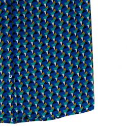 Pre Owned Marc by Marc Jacobs Yellow Paradox Print Top L