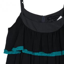 Pre Owned Marc by Marc Jacobs Grey Layer Dress M