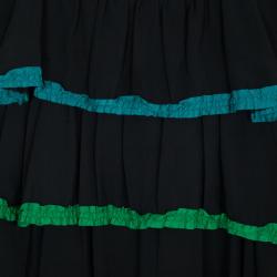 Pre Owned Marc by Marc Jacobs Grey Layer Dress M