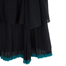 Pre Owned Marc by Marc Jacobs Grey Layer Dress M